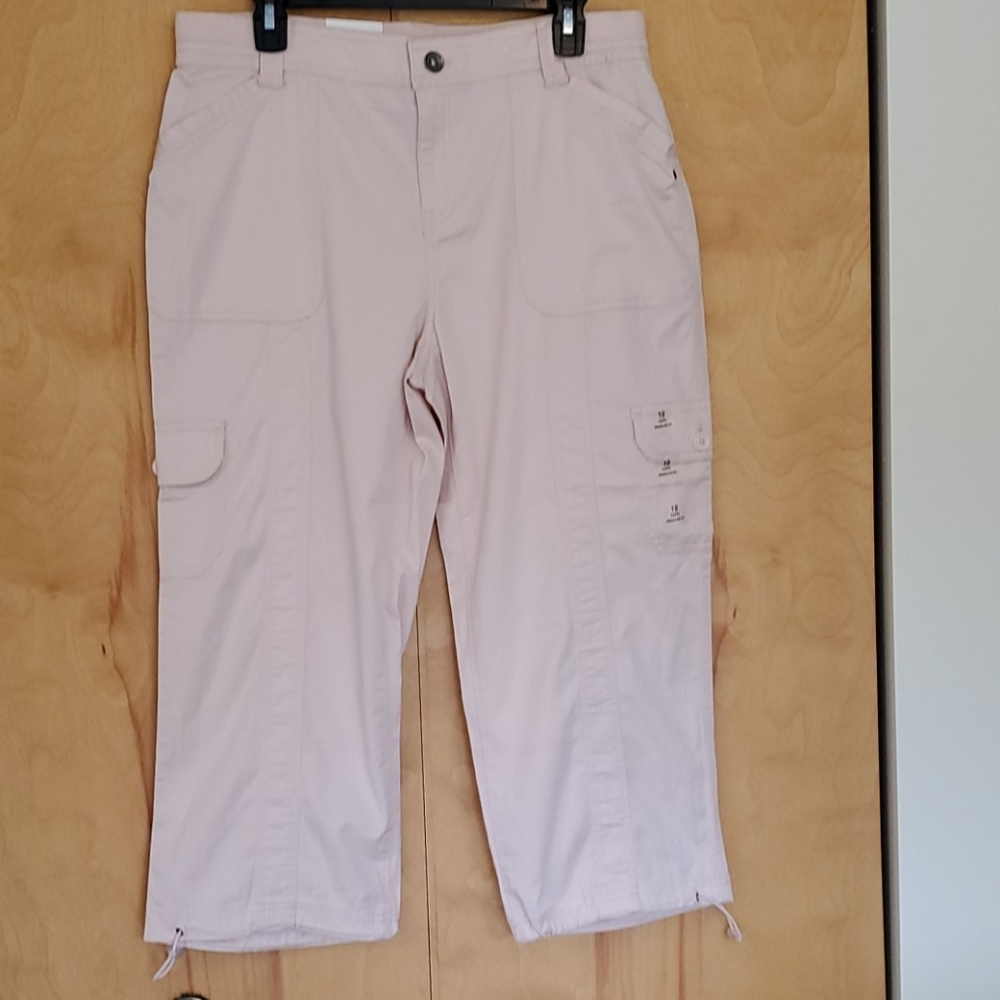Style & Co Comfort Waist Capri Regular Fit Size 12